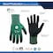 Ge Coated Gloves, Nitrile, Blue, M 1 PR GG230LC - alternate 2